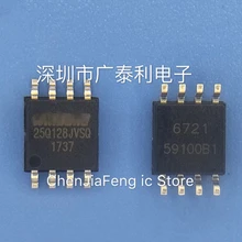 10 шт.~ 50 шт./лот W25Q128JVSQ 25Q128JVSQ W25Q128JVSIQ лапками углублением SOP-8