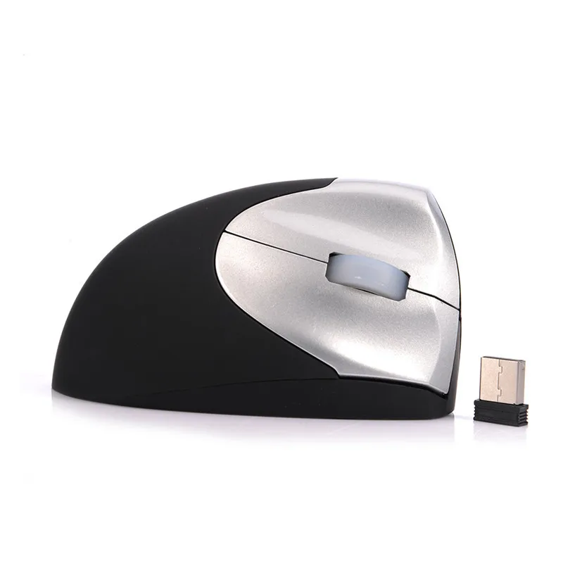 

2.4GHz Ergonomic USB wireless Pc Mouse with Adjustable DPI Levels 800/1200/1600 Side Controls Vertical Computer Mouse 1pcs