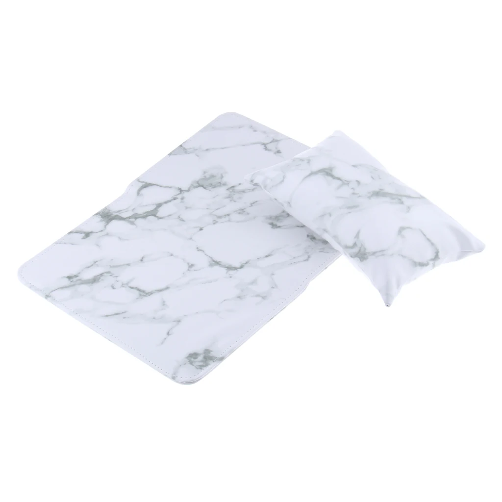 Salon Hand Arm Rest Cushion Detachable Washable PU Leather Nail Art Soft Sponge Pillow and Pads