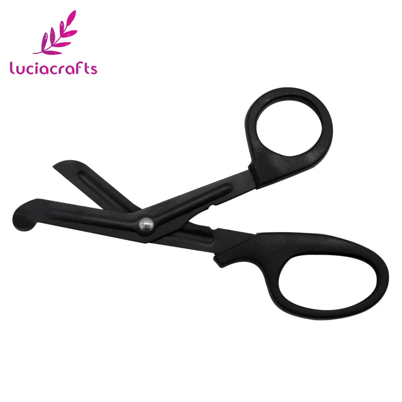 

Lucia crafts 1piece/lot Medical Scissors Paramedic Canvas Field Equip Hot Shears Shearing Fine Teeth Survival Rescue 089156
