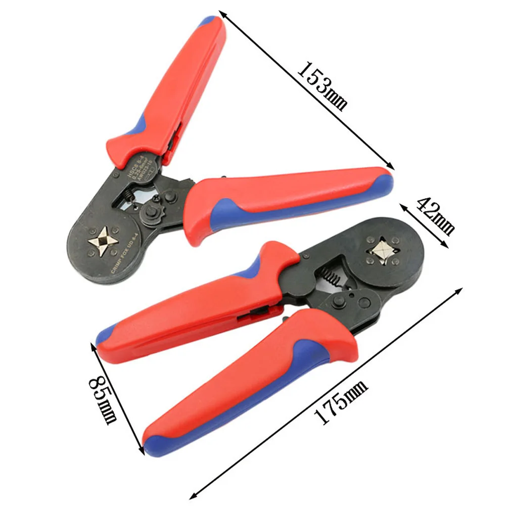 2018 мини саморегулируемых утепленная Терминалы наконечников плоскогубцы Ratcheting Кримпер Регулируемый усилила напряженность