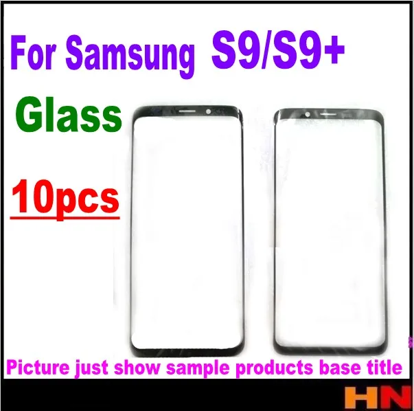10 шт OEM передний Внешний сенсорный экран Стекло Замена объектива для Samsung Galaxy S9 G960