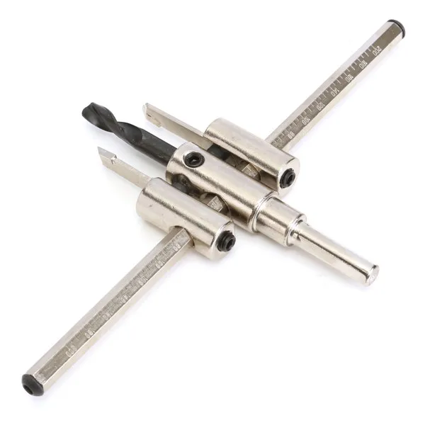 40mm-200mm Adjustable Metal Wood Circle Cutter Hole Saw Drill Bit