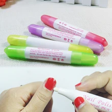 1pc Nail Art Corrector Pen Remove Mistakes+3 Tips Nail Polish Corrector Cleaner Erase Manicure Varnish Nail Polish Remover Pen