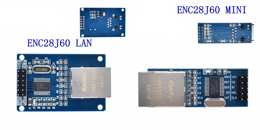 1 шт. Great IT ENC28J60 Ethernet LAN сетевой модуль SPI порт для Arduino 51LPC AVR ARM PIC