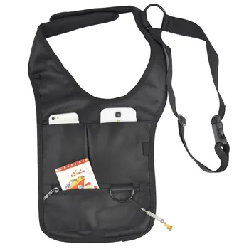 

JXSLTC Brand Underarm Bag Fashion Black Backpack Female Travel Security Smart Phone Bag Men Hidden Shoulder Bag G-16