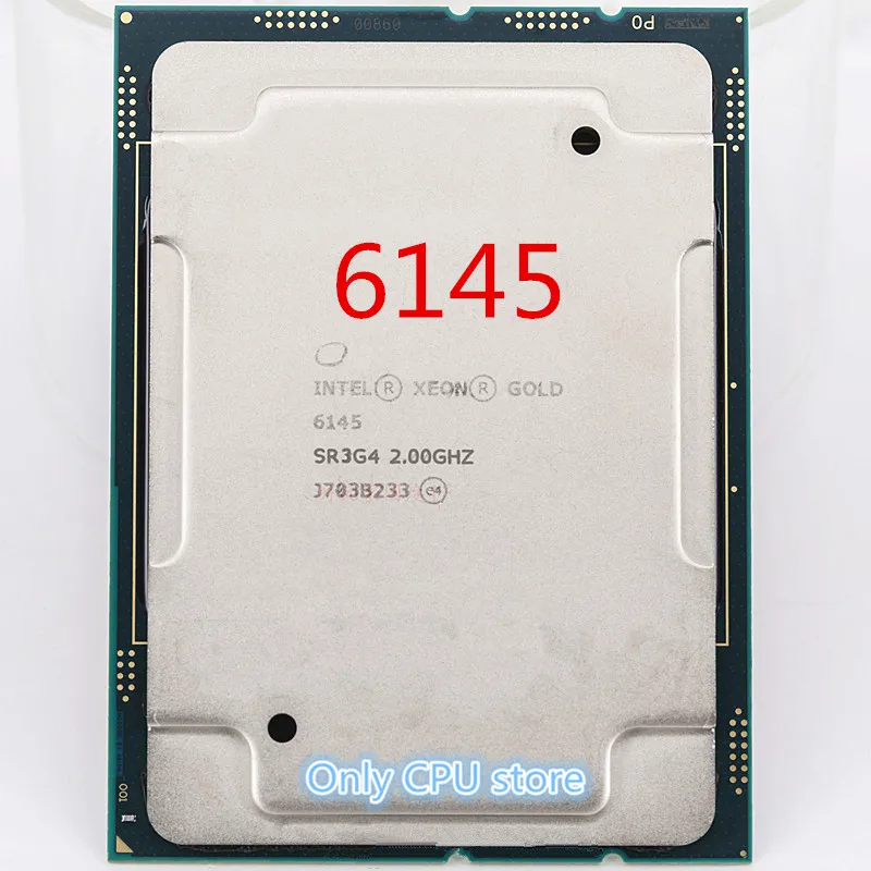 Intel Xeon Gold 6145 Xeon ЦП сервера 20 Core 2,0G LGA3647