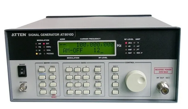 

Original ATTEN AT8010D High Frequency Standard Signal Generator / RF Signal Source