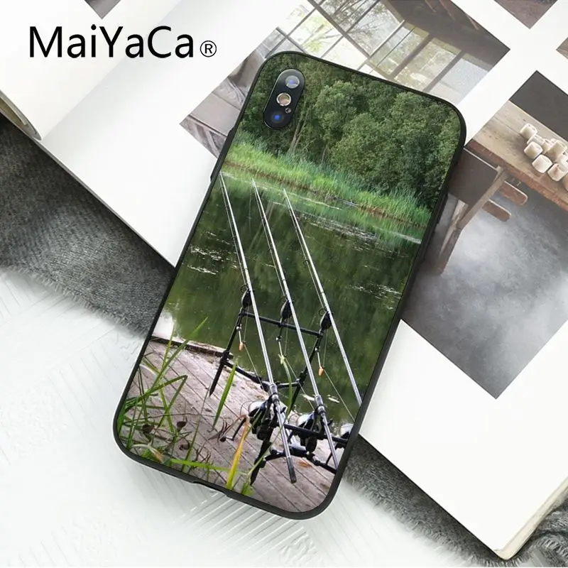 MaiYaCa охотничий рыболовный художественный чехол для телефона для iphone 11 Pro 11Pro Max 8 7 6 6S Plus X XS MAX 5 5S SE XR