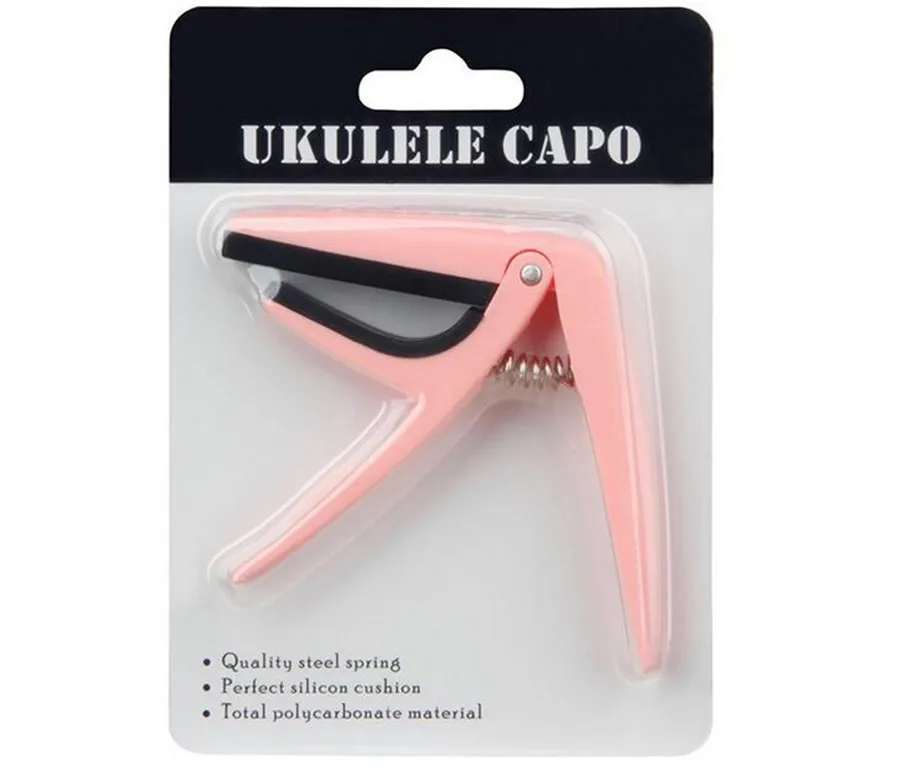Plastic Durable Ukulele Tune Quick Change Capo 5 Colors ABS Key Clamp For Ukulele Accessories (4)