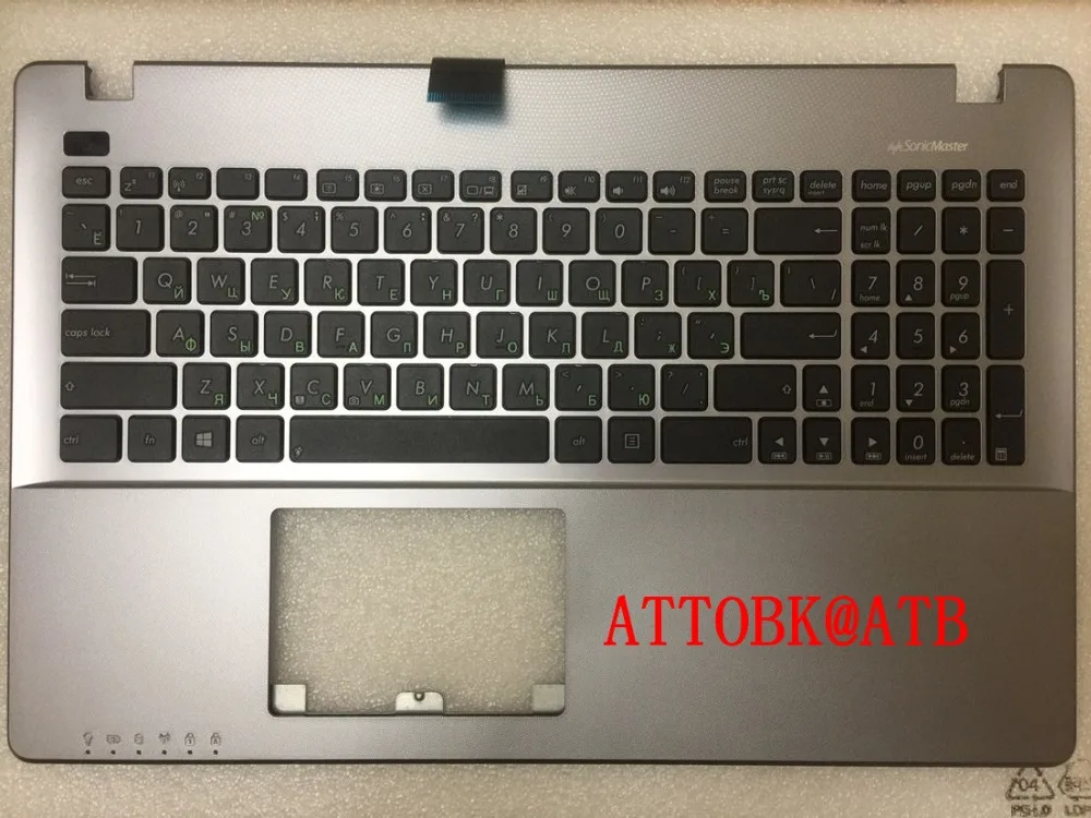 Новая русская клавиатура для ноутбука Asus X550VS K550VB X550C X550VC X550J X550VA A550L Y581C F550 R510L X550WA