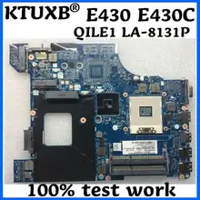 KTUXB QILE1 LA-8131P для lenovo thinkpad E430 E430C ноутбук FRU системной платы 04W4018 04Y1168 PGA989 HM77 DDR3 тесты работы