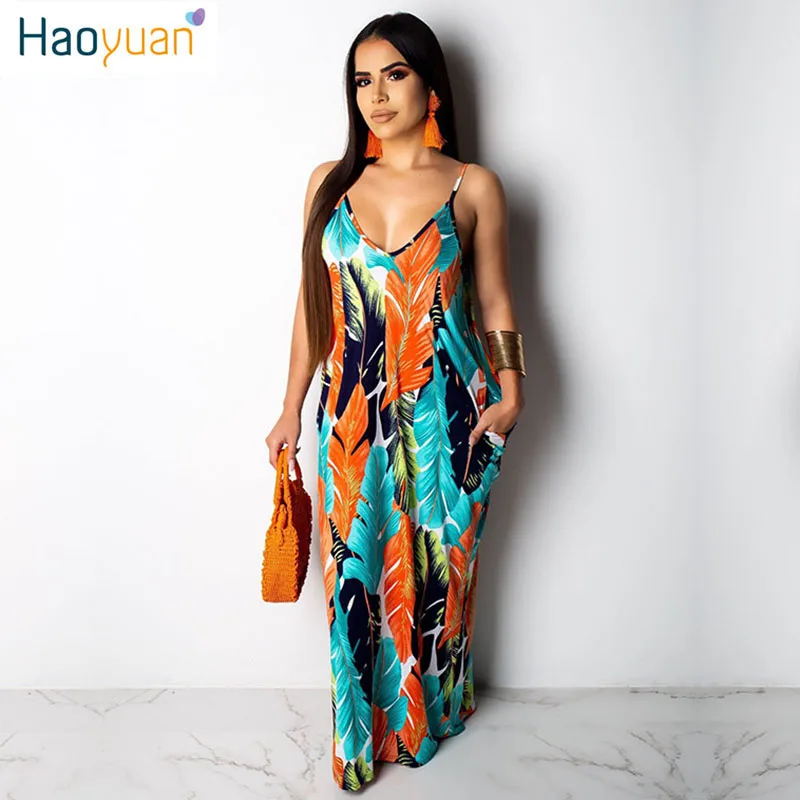 boho print maxi dress