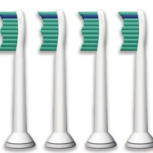 4 шт./лот Замена Зубная щётка головок для зубной щетки Philips Sonicare ProResults HX6013/66 HX6930 HX9340 HX6950 HX6710 HX9140 HX6530