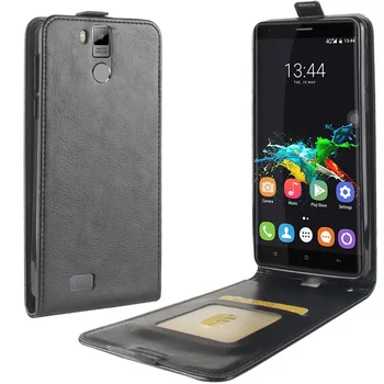

Brand gligle R64 pattern up and down open leather cover case for Oukitel K6000 Pro case shell bags