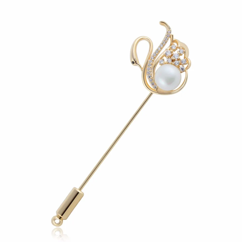 Brooches For Women Jewelry Animal Lapel Pins Swan Brooches Simulated
