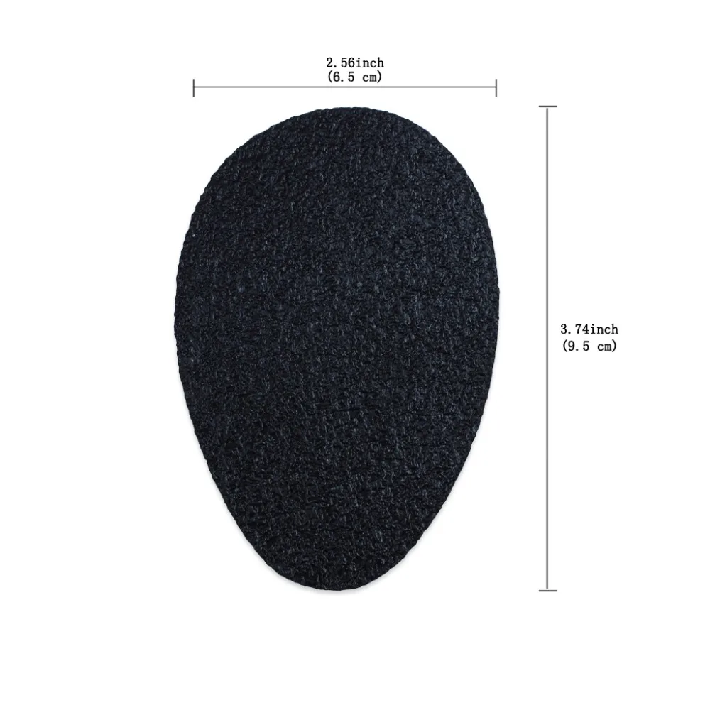 Pair Of x Self-Adhesive Anti-Slip Stick on Shoe Grip Pads Non-slip Rubber Sole Protectors  (5)