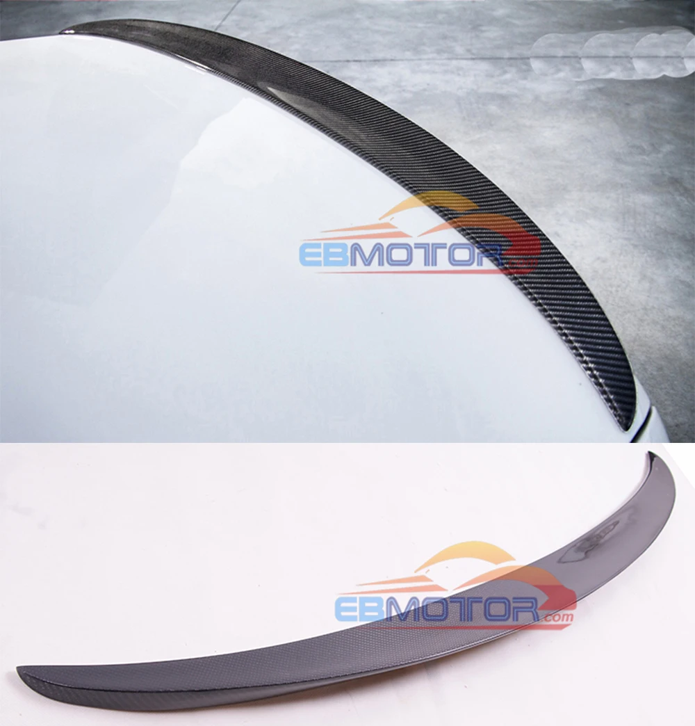 MP Style Real Carbon Fiber Trunk lip Spoiler Wing For BMW 530i 540i G30 2017UP 