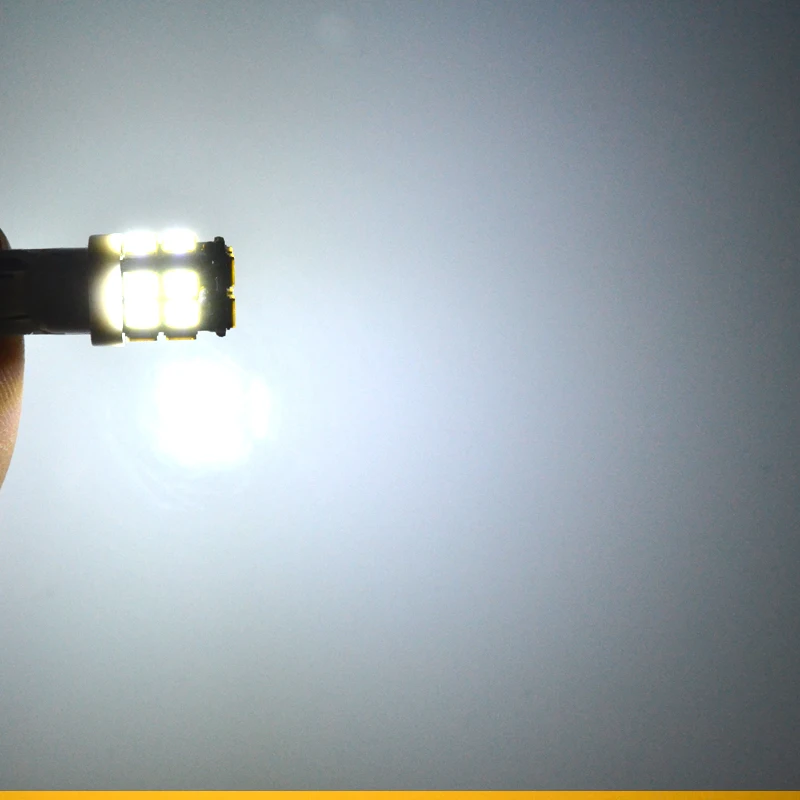 Двухсторонняя печатная плата T10 20 SMD 2835 LED 12 В W5W 194 6 цветов лампа с клиновидным