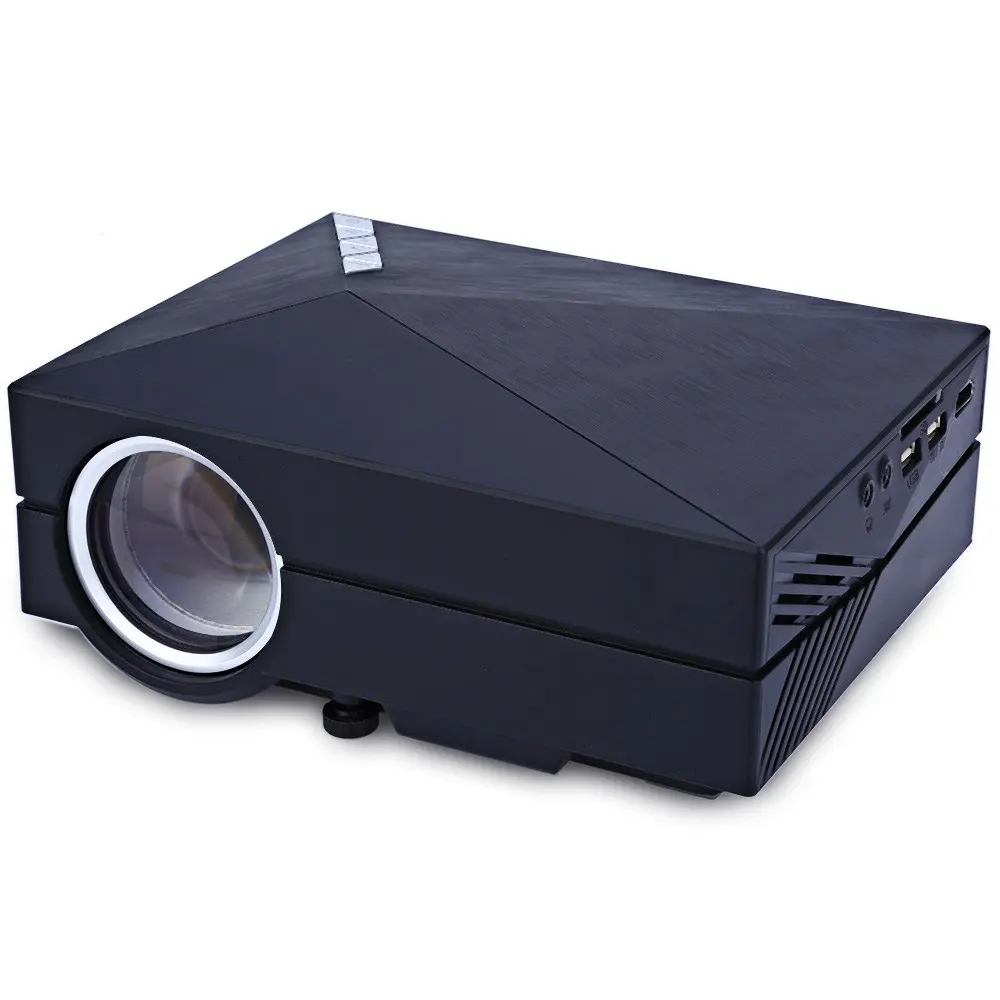 

2016 Newest GM60 Upgrade Version GM60A Built-in Diplay Mini Metal LED Home Theater Projector HD Video Projector Beamer 1080P