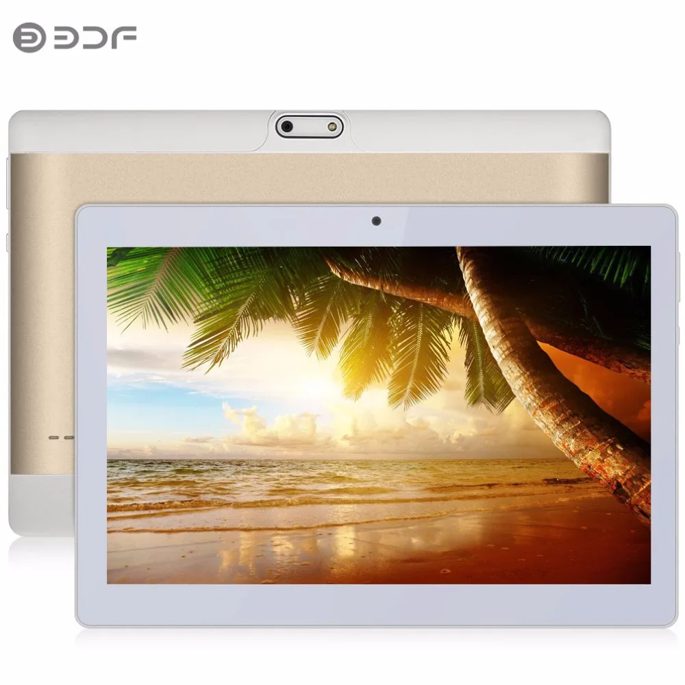 (RU)BDF 10 Inch Android 6.0 Tablets 1280*800 Resolution 2GB RAM 16GB ROM Metal Material Ultra-thin Tablets Sim 3G Dual Camera