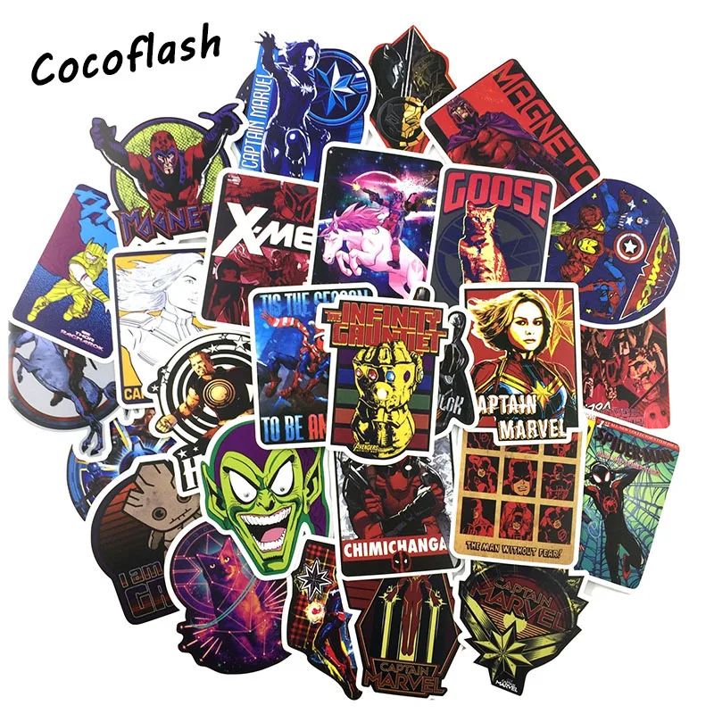 50Pcs/Lot Drama Movie SUPERNATURAL Waterproof Cartoon Sticker For Kids Toy Luggage Skateboard Laptop Moto Bicycle Wall Guitar