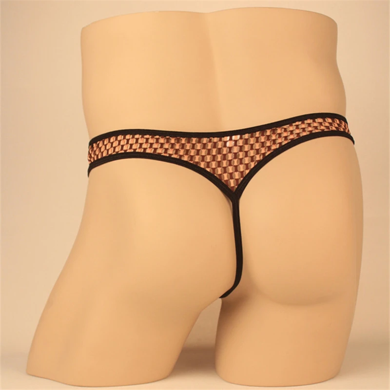 Breathable Mesh Briefs Men Sexy Underwear Jockstraps G Strings And Thongs Men Erotic Panties Perspective Gay Panties Mens Thongs (9)