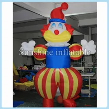 Индивидуальные открытый 20 футов гигантский надувной клоун для украшение для торжества