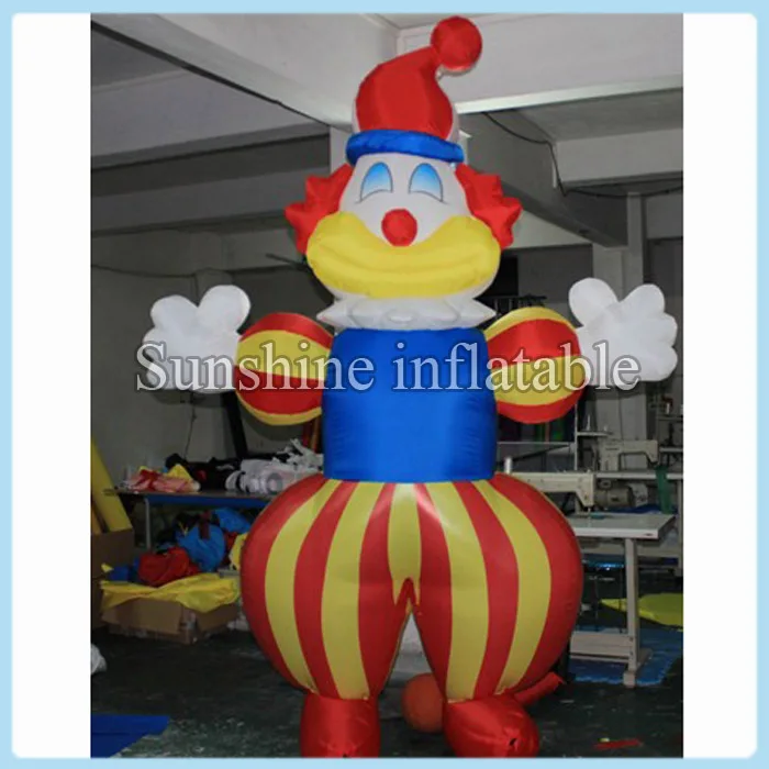 

Customized outdoor 20ft giant inflatable clown for event party decoration