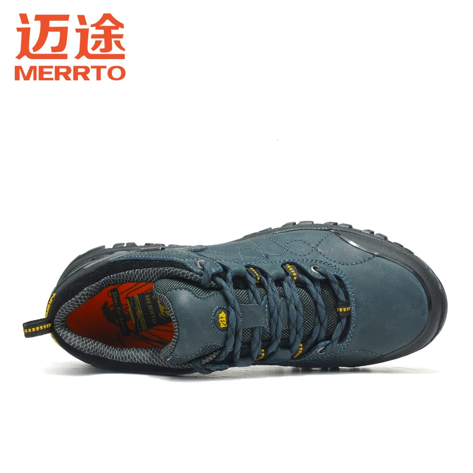 MERRTO бренд Merrto Мужская прогулочная обувь M2 TEC непромокаемая Уличная из кожи с