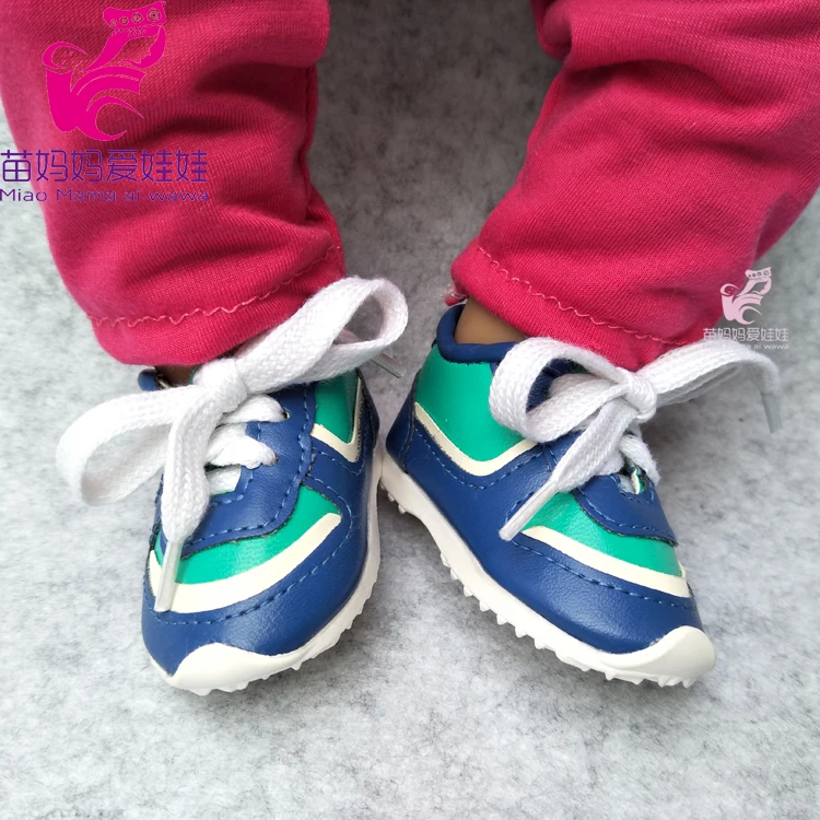 Высокое качество повседневные ботинки Спортивная обувь для 43 см новорожденных куклы 1" Девушка куклы спортивная обувь