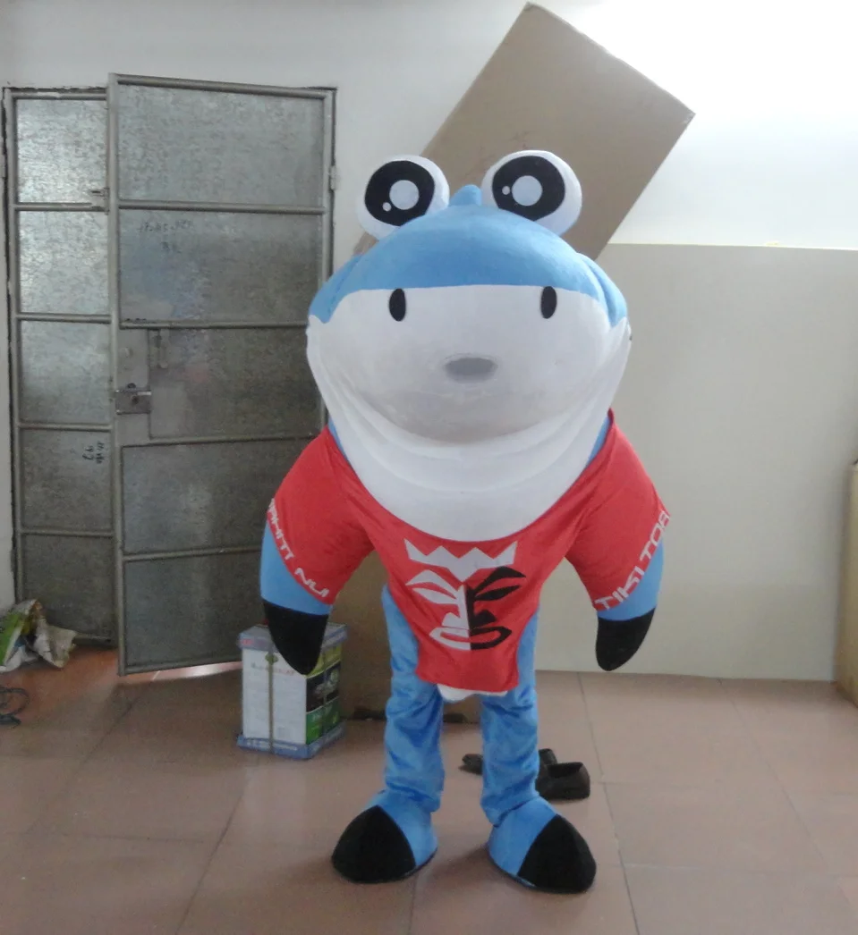 

Mascot City Hot mascot the Super Bowl Left Shark mascot costume quality Cartoon mascot customized carnival costumes