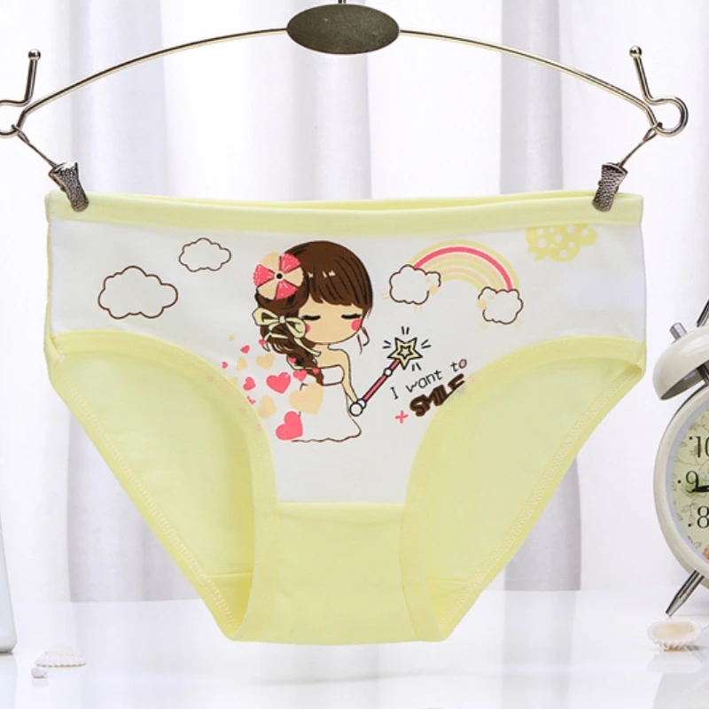 

Fashion New Baby Girls Underwear Cotton Panties For Girls Kids Short Briefs Children Underpants 1pcs