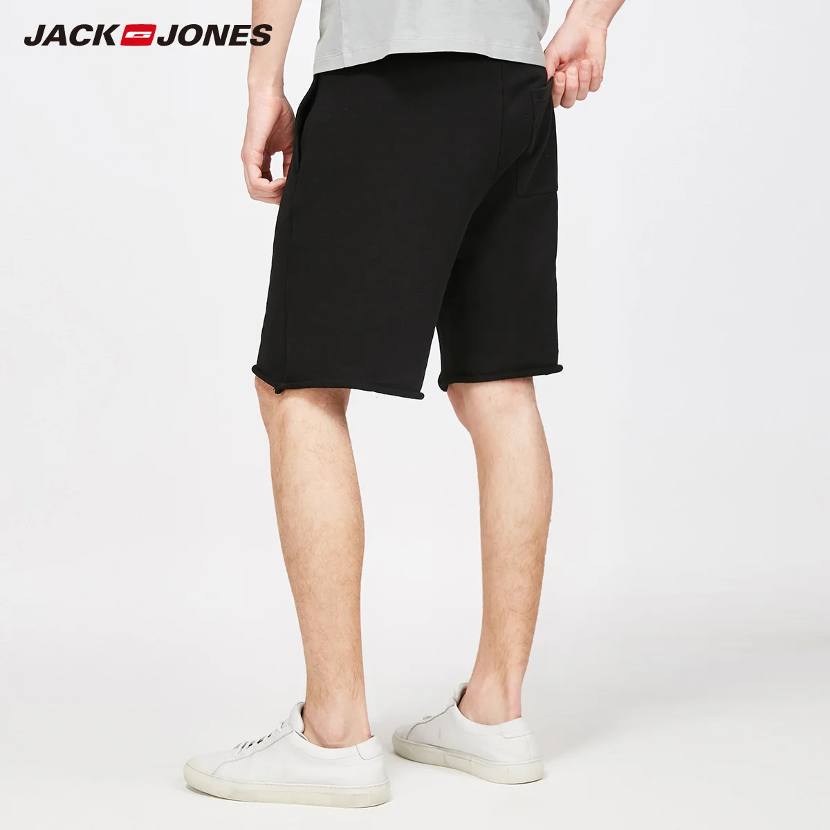 JackJones Весна Лето Новые мужские свободные повседневные короткие брюки | 2181SH503