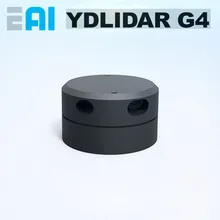 Eai ydlidar g4 lidar laser variando módulo sensor de posicionamento navegação caminho planejamento evitar obstáculos 16 metros