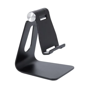 

Aluminum alloy mobile phone flat folding lazy stent adjustable angle tablet computer stand