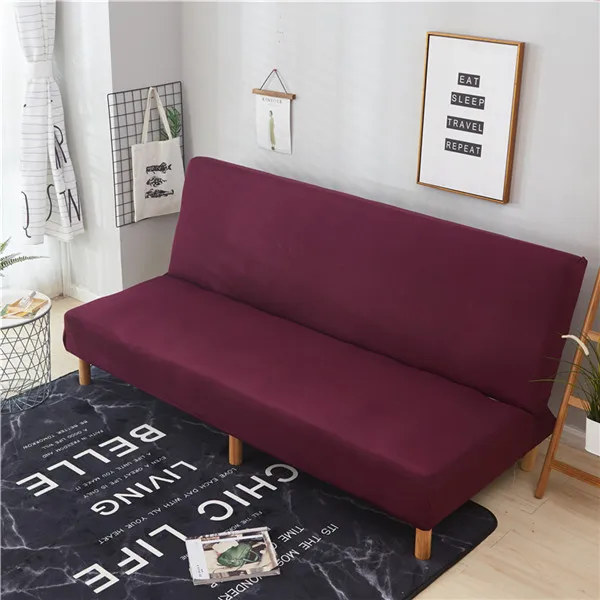 Натяжной диван-кровать, двойной эластичный универсальный, все включено, складной, без подлокотников, диван-кровать, чехлы для домашнего декора - Цвет: Color 7