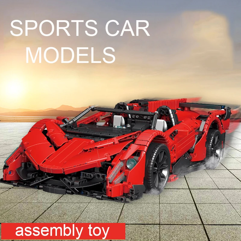 

2538pcs Sports RC Car Technic the Veneno Roadster Building Blocks Motors Power Car Legoness MOC Children Boy Toys Christmas Gift