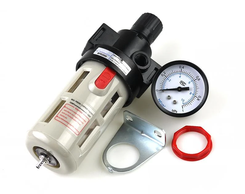 

Pneumatic Source Treatment Unit , Air Filter Pressure Regulator BFR2000 1/4" BFR3000 3/8" BFR4000 1/2