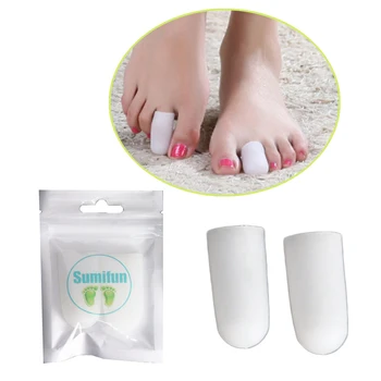 

4Pcs SiliconeGel Tube Bandage Finger & Toe Protectors Foot Feet Pain Relief Guard for Feet Care insoles Feet Care Massage Z19402