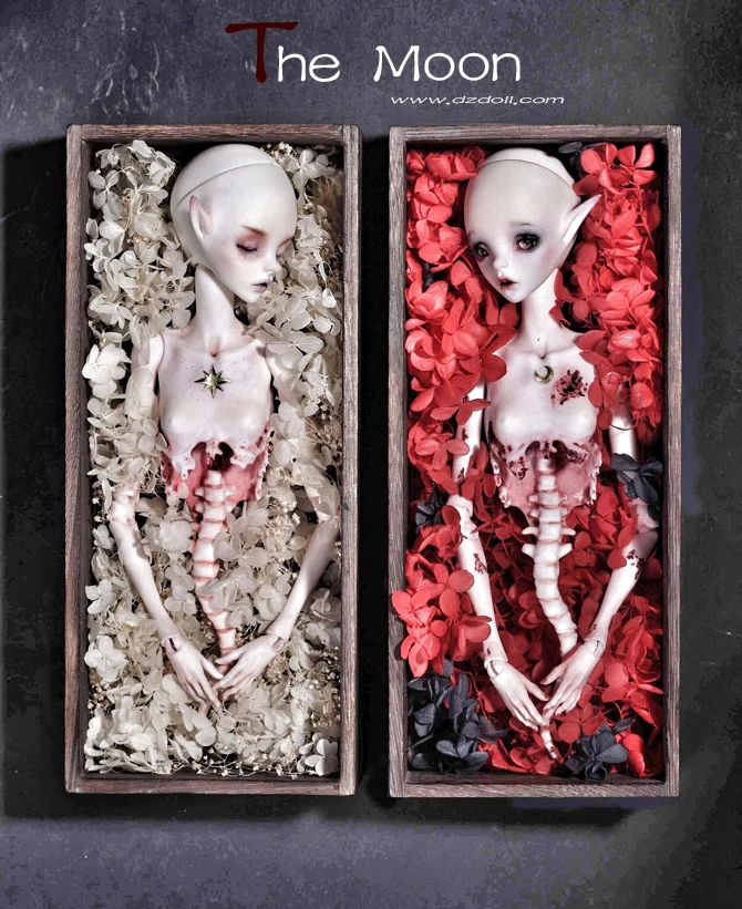 

Free shipping . 1/6BJD doll The moon and The star head