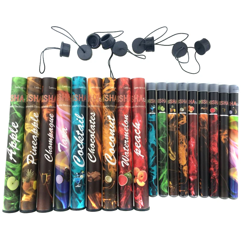 40pcs Lots E Hookah Shisha Pen Disposable E Cigarette 500puffs Disposable Hookah Electronic Cigarette Fruits Flavor Pod Vape Pen Cartly Shop