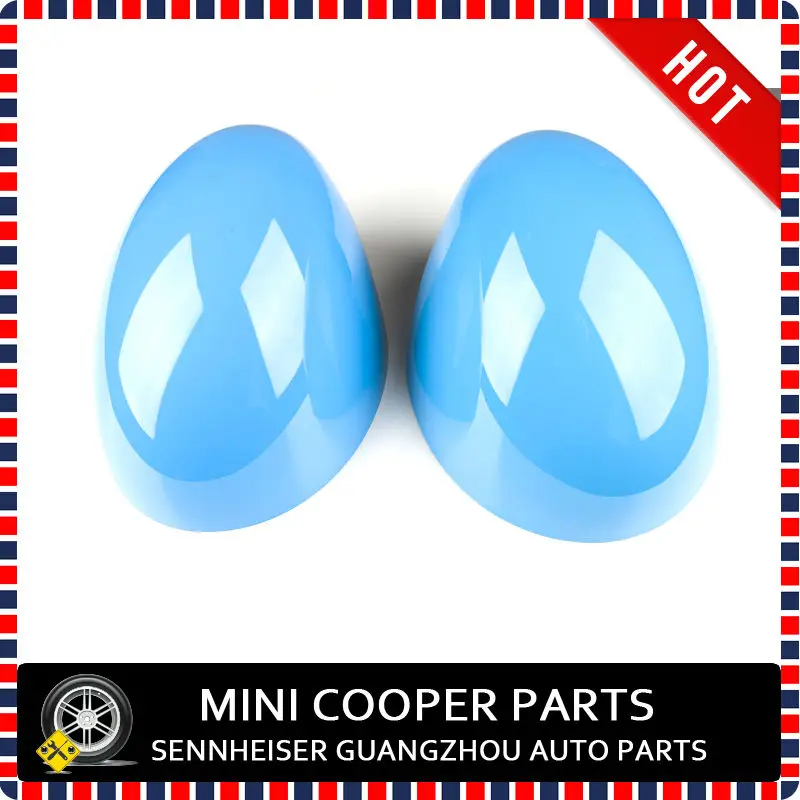 Blue Color Side Mirror Cover-3
