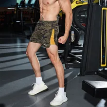 Мужские шорты кэжуал летние спортивные дышащие камуфляжные шорты Для мужчин спортивный открытый работает обучение быстросохнущие Молодежные шорты