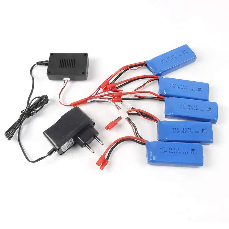 

CHAMSGEND For Sima X8 Series 2500 MAh 1 Charge 5 Battery RC Quadcopter Helicopter Fix flysky transmitter