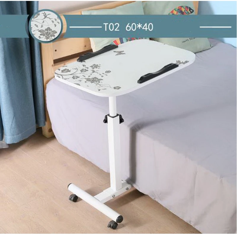 250602/مكتب السرير المنزل بسيط مع مزدوجة السرير طاولة الكمبيوتر/كسول السرير مع laptop desktop مكتب بسيط