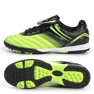 Аутентичные мужские туфли для гольфа водонепроницаемые нескользящие спортивные кроссовки Мужские дышащие туфли для гольфа на шнуровке D0611 - Цвет: Зеленый