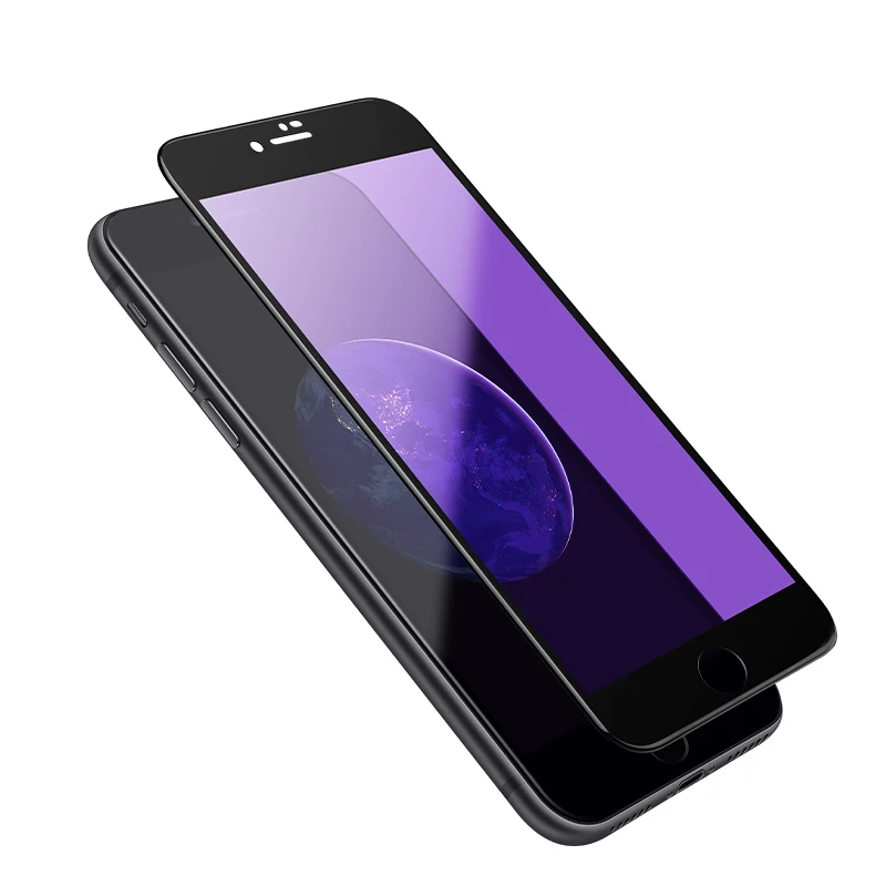 9H Anti Blue Light Tempered Glass 3D Soft Edge Full Screen Protector