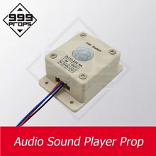 Аудио звуковой плеер Опора игра в реальном живом помещении побега играть звук при обнаружении человеческого воспроизведения аудио музыки, чтобы создать атмосферу 999 реквизит