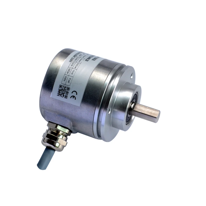 

CALT 60mm Multi turns absolute encoder 4096*4096 resolution 10mm solid shaft encoder measuring angle and displacement CAX60